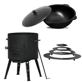 4big.fun Utschak Feuerofen Ø44 cm schwarz