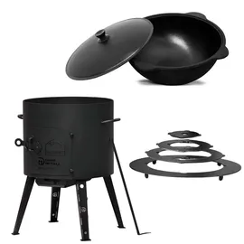 4big.fun Utschak Feuerofen Ø44 cm schwarz
