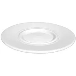 Esmeyer 6 x Seltmann Untertasse 1 15,5 cm, Form: Vitalis,  Dekor: 34691 blaue Lanzen