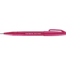 PentelArts Faserschreiber Brush Sign Pen, rot