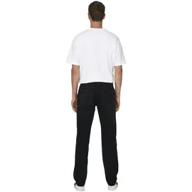 Only & Sons ONSEDGE Straight Fit Schwarz 31/34