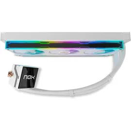 Nox-Xtreme NOX M-360 LCD White, CPU Wasserkühler, Mehrfarbig, Weiss