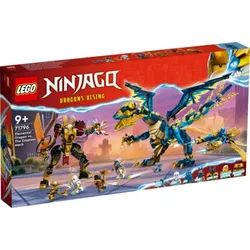 LEGO® NINJAGO 71796 Kaiserliches Mech-Duell gegen den Elementardrachen