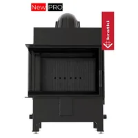 Kratki Kamineinsatz aus Stahl KRATKI LUCY links 12 kW