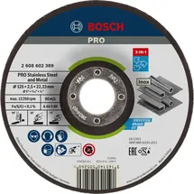 Bosch 3-in-1 Trennscheibe 125 mm