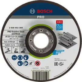 Bosch 3-in-1 Trennscheibe 125 mm