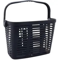 Fahrradkorb vorne aus Kunststoff mit Bügel 60mm Befestigung Clips System Gewicht schwarz No Size