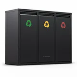 Klarstein Ordnungshüter 3 45 l Schwarz