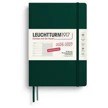 Leuchtturm1917 Wochenkalender 2026/2027 Forest Green