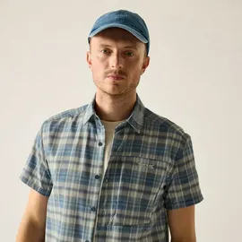 Regatta Anti-insect Travel Light Kurzarmhemd - China Blue Check - L
