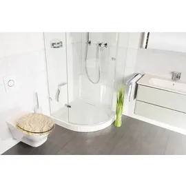 Sanilo WC-Sitz Sand Stone, Hochwertiger und Stabiler Toilettendeckel aus Holz