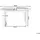 Beliani Tolve Gartentisch 150 x 150 x 74 cm Hellbraun
