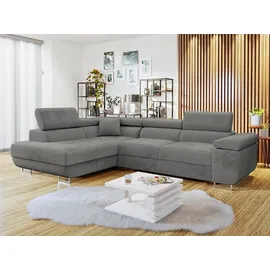 Mirjan24 Ecksofa Torezio, mit Bettkasten und Schlaffunktion, Moderne Schlafsofa (Manila 16, Seite: Links)