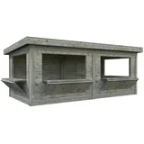 Palmako Gartenhaus Lenna 5,88 x 3,00 m Grau