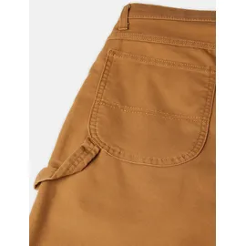 Dickies Arbeitshose "Dickies Workwear Hosen DUCK CARPENTER TROUSERS", Mädchen, Gr. 38x32, Länge 32, braun (braun duck), Obermaterial: 65% Polyester, 35% Baumwolle, Hosen Arbeitshose