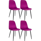 furnicato Esszimmerstuhl Maryam 88x45x54 cm lila (1 St) lila