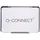 Q-Connect Stempelkissen schwarz 9,0 x 5,5 cm