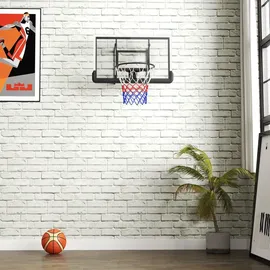 sportnow Basketballkorb Schwarz 45 cm