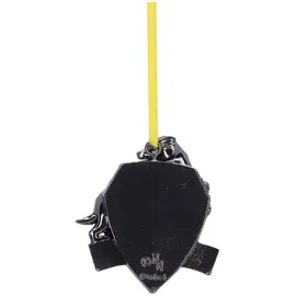 Nemesis Now Harry Potter Christbaumanhänger Hufflepuff Crest (Silver) 6 cm