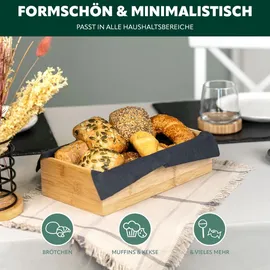 bremermann Aufbewahrungsbox 4-tlg. braun