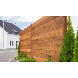 Start- und Abschlussbrett für Bambus Zaun Halle 14 x 140 x 1850 mm – aus vorgeöltem Bambus – Sichtschutzzaun – Sichtschutz ideal für Gärten