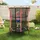 Homcom Trampolin Ø163,5 cm inkl. Sicherheitsnetz Rot