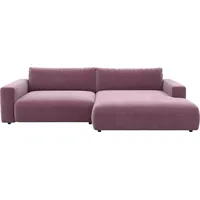 Musterring Ecksofa LUCIA L-Form rosa