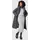 Marikoo Damen, Winterjacke Steppmantel lang gesteppter Mantel Winter Parka Jacke warm B985 [B985-Nadeshik-Anthrazit-Gr.5XL] - 5XL