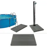 vidaXL WPC Bodenelement für Solardusche 45016