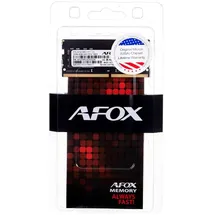 AFOX DDR4 8G 2400 SO DIMM Speichermodul GB 1 x 8 GB 2400 MHz, DDR4-RAM, SO-DIMM), CL17 Negro