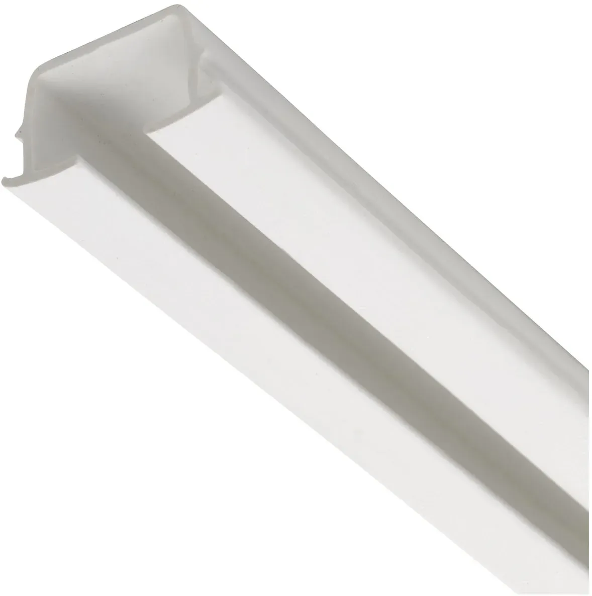 Leha Lauf lose Karniese 5600 mm Kunststoff weiß