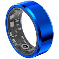 Cuifati Smart-Ring für Damen und Herren, IP68 Wasserdichter Tragbarer Gesundheits-Tracker-Ring Zur Überwachung von Fitness, Schlaf, Herzfrequenz, Fernsteuerung der (18,2 mm/0,72 Zoll)