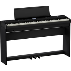 Roland FP-E50 Schwarz - Mit Ständer und Pedalen (KSFE50 + KPD70)