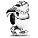 Pandora Skifahrender Pinguin Silber 792988C01