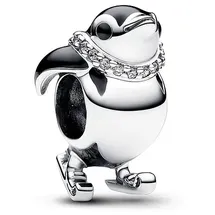 Pandora Skifahrender Pinguin Silber 792988C01