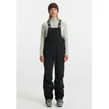 SOS Skihose "Lipno", Damen, Gr. S, US-Größen, schwarz, 84% Nylon, 16% Elasthan, unifarben, Hosen Skihose, mit Hosenträgern und 20.000 mm Wassersäule