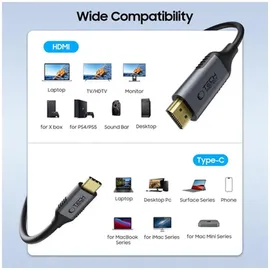 TECH-PROTECT UltraBoost HDMI-Kabel 60Hz 1,8 m Schwarz