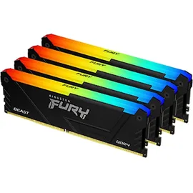 Kingston FURY Beast RGB 64GB Kit DDR4-3200 CL16 (KF432C16BB12AK4/64)