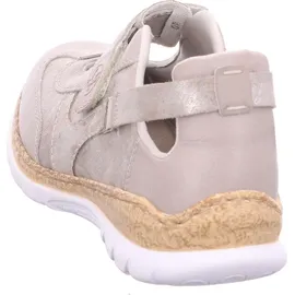 Rieker Slipper Damen Weite E Silber 38