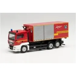 HERPA 096331 1:87 MAN TGS XL Wechsellader-LKW „Feuerwehr Eschweiler / Städteregion Aachen“