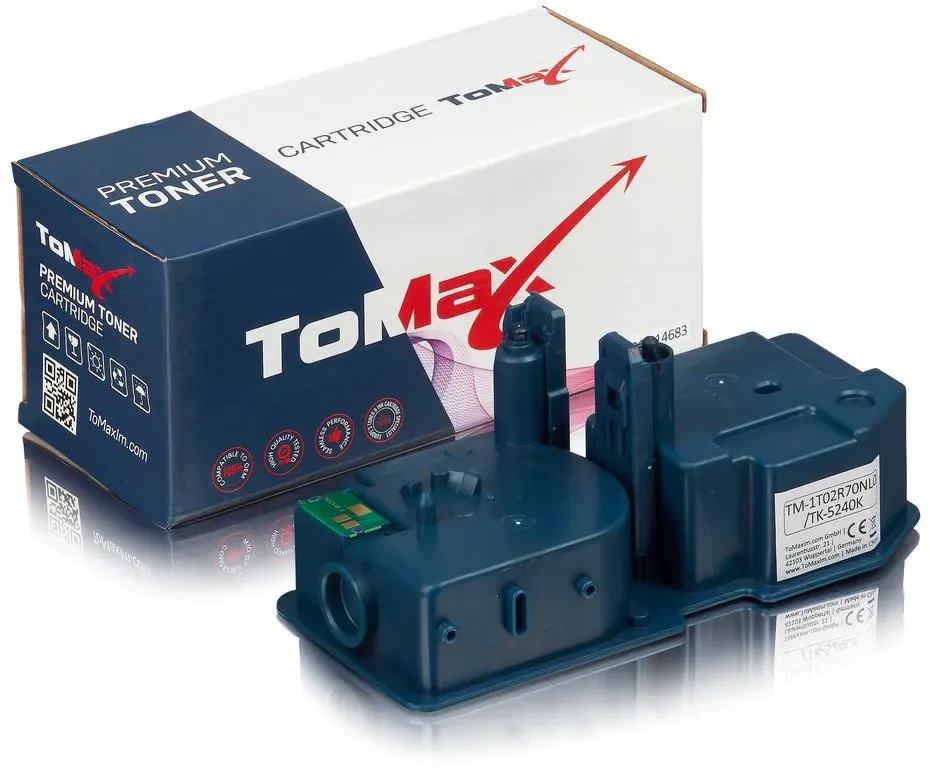 ToMax Premium ersetzt Kyocera 1T02R70NL0 / TK-5240K Toner Schwarz