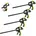 Trutzholm 4x Einhandzwinge Schnellspannzwinge Schraubzwinge Spanner Set mit Soft-Grip-Griffen