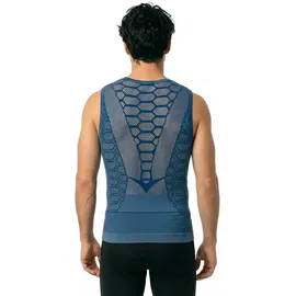 Q36.5 Ärmelloses Baselayer Blau 44