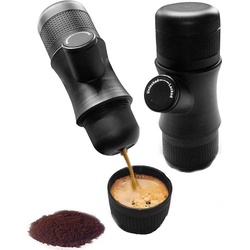 Outdoor Spirit Mini-Espresso ‚To-Go‘, Kaffeebereiter, Schwarz