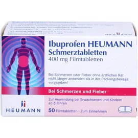 Heumann Ibuprofen Heumann Schmerztabletten 400 mg 50 St.