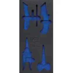 BGS Werkstattwageneinlage 1/3 4096-1, leer, für Art. 4096