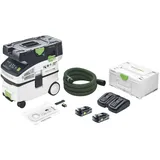 Festool CTLC MIDI Akku Absaugmobil 36 V ( 2x 18 V ) Staubkl. L + 2x Akku 4,0 Ah + Ladegerät + Systainer