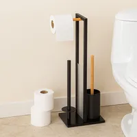 Relaxdays WC Garnitur, HxBxT: 65 x 21 x 18