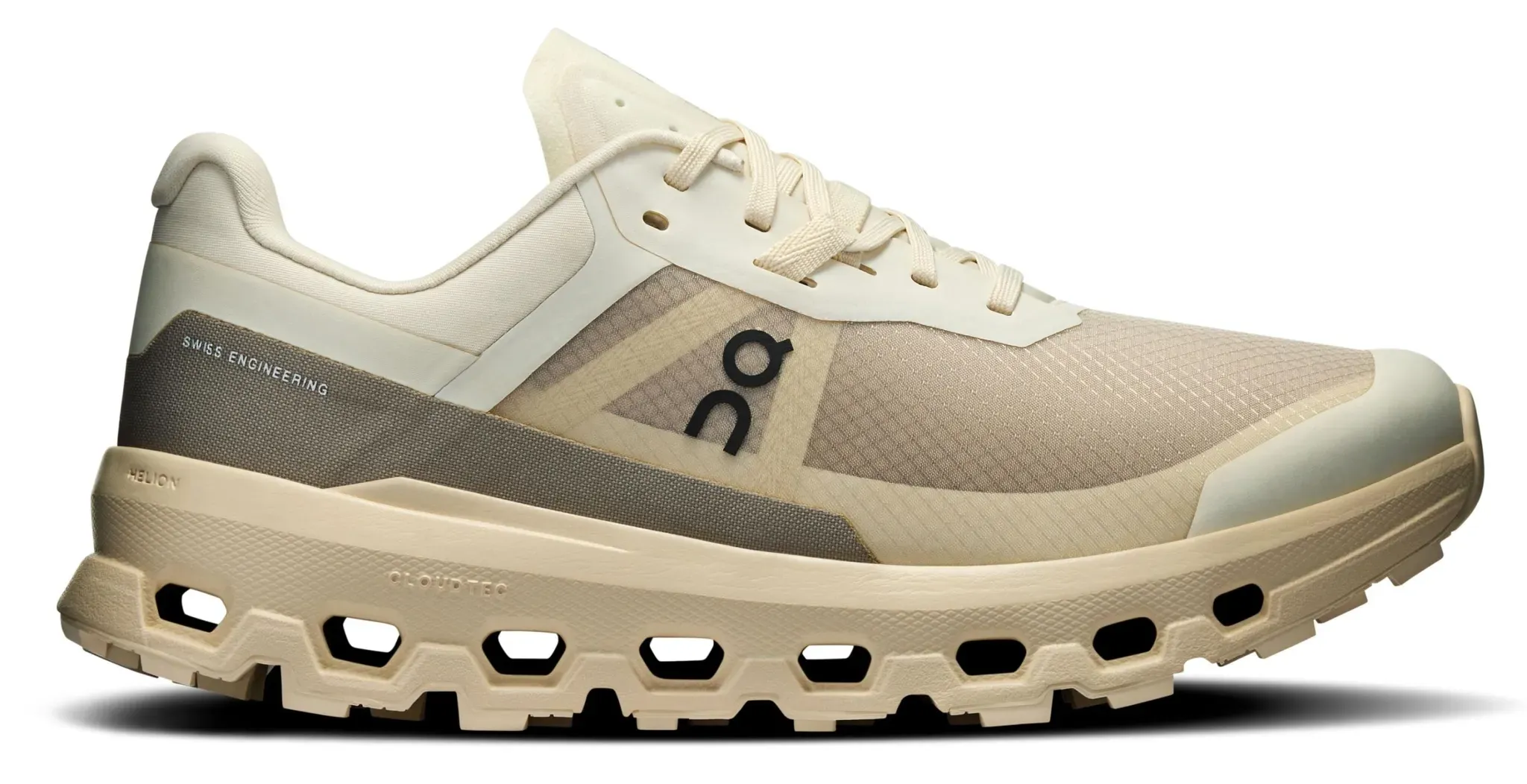 On Damen Cloudvista 2 Trailrunningschuh - 42.5 - CREAM