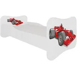 Feldmann-Wohnen Kinderbett Gonzalo 80 x 160 cm Holz weiß